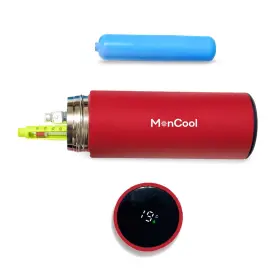 Moncool 198715186208 Insulin Pen Cooler Bottle And Travel Case With Biogel Celsius Temperature Disp