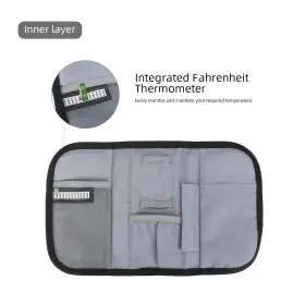 Mov Compra 759549337282 Insulin Cooler Travel Case Diabetic Medication With 2 Ice Packs And Inch #3