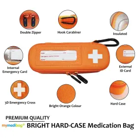 10292088 Mymedibag Single Epipen Holder Hardcase Insulated Case Highly Visible And No #2