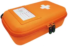 Mymedibag 695937340086 Large Epipen Holder Hardcase Insulated Case Highly Visible And Not