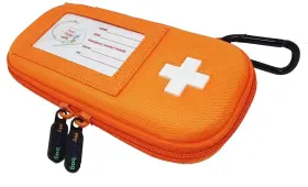 Fetegt626 Mymedibag Double Epipen Holder Hardcase Insulated Case Highly Visible And No