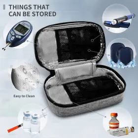 Nenyx 974558911573 Insulin Cooler Travel Case With 2 Ice Packs For Pens And Diabetic Med #3