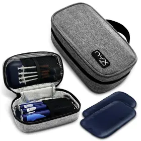 Nenyx 974558911573 Insulin Cooler Travel Case With 2 Ice Packs For Pens And Diabetic Med