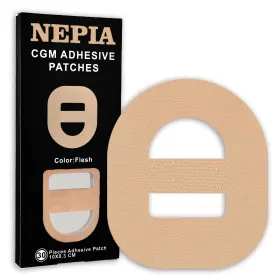 Nepia 974700816787 Omnipod 5 Overpatches 30-pack Flesh Waterproof Sweatproof Patches L