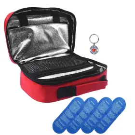 Nooneast 726972337486 Insulin Cooler Travel Case Diabetic Medication Bag Diabetes Organize M