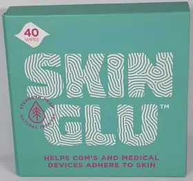 Not Just A Patch 050967738928 Skin Glu Barrier Wipes Helps Cgm S And Medical Device Adhere To 40ct