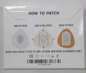 Not Just A Patch 072783931864 Dexcom Cgm G6 Adhesive Patches Size Medium 20ct. New #2