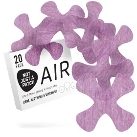 Apx1pp Not Just A Patch X-mini Air Cgm Libre Dexcom G7 Cover Purple 20 Pack