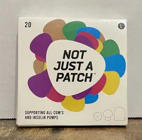 Frmi1bk Not Just A Patch Supporting All Cmg S And Insulin Pumps Multicolor 20 Pack