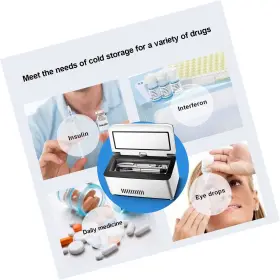 Nother 779776713536 Insulin Cooler Case Usb Mini Medicine Refrigerator Portable Bo #3