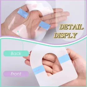 Nuanchu 313098416487 48 Pieces Shower Waterproof Patch Compatible With Omnipod Adhesive Patches Trans #3