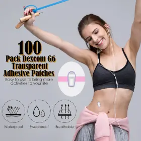 Nuanchu 313099848867 100 Pieces Shower Waterproof Patch Transparent Adhesive Compati #2