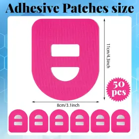 Nuanchu 705353166969 50 Pieces Adhesive Patches Compatible With Omnipod Shower Waterproof Pre #2
