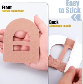 Hl-nuanchu-48048 Nuanchu 50 Pieces Adhesive Patches Compatible With Omnipod Shower Waterproof Pre #3