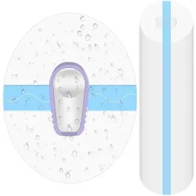 Hl2615 Nuanchu 100 Pieces Shower Waterproof Patch Transparent Adhesive Blue #2