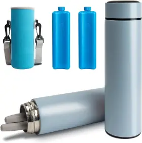 Omoojee 313112080069 Insulin Pens Cooler Travel Case Tsa Approved Medicine With 2 Biogel Ice