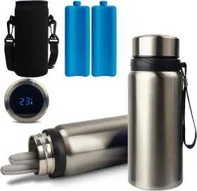 Omoojee 445054847868 Insulin Pens Cooler Travel Case Tsa Approved Temp Display Medicine Cool