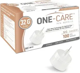 3013 One Care One-care Pen Tips 32g X 5mm Box Of 100 Universal Fit