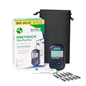 Onetouch 353885012836 Ultra Plus Flex Bonus Pack 1 Blood Glucose Upf Meter Delica