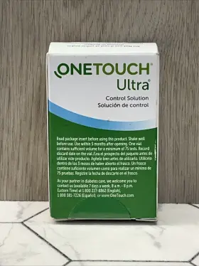 Onetouch 353885458023 Ultra Control Solution - 2 Vials Per Box Ao #2