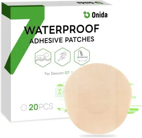 Onida 726084124493 Dexcom G7 Adhesive Patches 20pcs Waterproof Over For And Stelo Fl