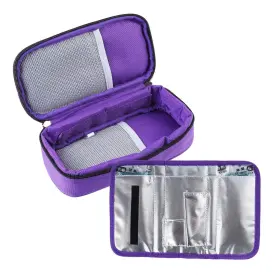 4332579302 Parateck Temperature Display Medical Travel Cooler Bag With Ice Gel Insulin Cooling Ca #3