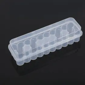 Penitue 1096982 24-slot Peptide Vial Organizer For Refrigerator Stackable Transparent