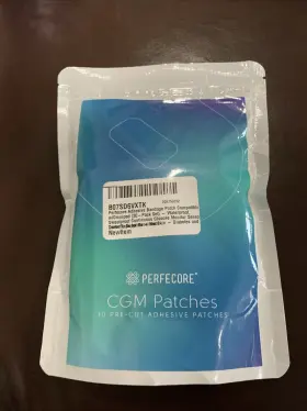Perfecore 600413108838 Adhesive Bandage Patches Compatible With Dexcom G6 30-pack Set Waterproof