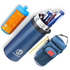 Prnaiev 739719489669 48h 7 Pens Insulin Cooler Travel Case Medication For Medicine C