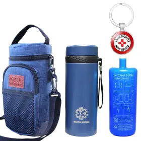 Mh03pr Prnaiev 48h 7 Pens Insulin Cooler Travel Case Medication For Medicine C