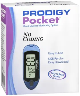 Prodigy 384840708020 Pocket Blood Glucose Monitoring System 1 Ea
