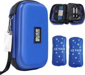 Pulnimus 445021453429 Insulin Cooler Travel Case - Tsa Approved With Thermometer T