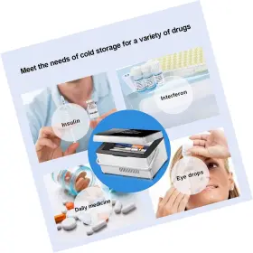 Qir009 Qirdlp Insulin Cooler Case Portable Diabetic Box Upgraded Fahrenheit Temperat #3