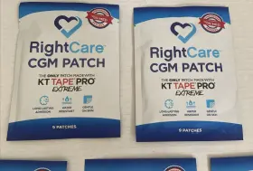 Rightcare 850032142236 36 Total Right Care Cgm Patches Dexcom G6 Over Patch Tan New #2