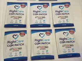 Rightcare 850032142236 36 Total Right Care Cgm Patches Dexcom G6 Over Patch Tan New #3