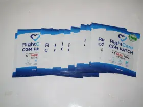 Rcpfsg7pu2023 Rightcare New.lot Of 22 Cgm Patch For Libre And Dexcom G7 Tan