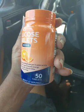 145or50wmt Rite Aid Glucose Tablets Orange Flavor 50 Count Sodium-gluten-caffeine Free #2