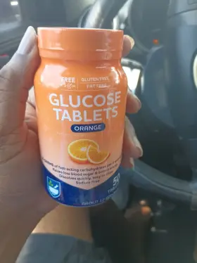 145or50wmt Rite Aid Glucose Tablets Orange Flavor 50 Count Sodium-gluten-caffeine Free