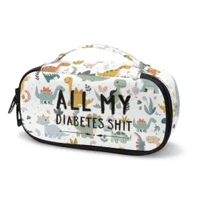 1023 Rnyleeg Bz42/1023/20 Insulin Cooler Travel Case Cute Dinosaur Bag For Kids Portabl