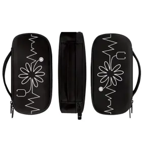 1026 Rnyleeg Bz42/1026/16 Black Insulin Travel Case For Nurse Doctor Large Diabetic Bag #3