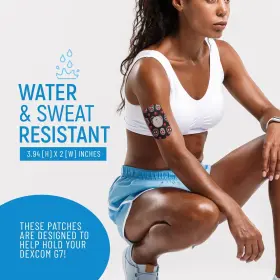 Rockadex 665871626430 Dexcom G7 Adhesive Patch Design - Patches Water Resistant And Easy To #2