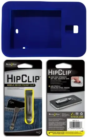 Rockadex 728040101685 Tandem T-slim Pump Case And Clip Combo. Blue