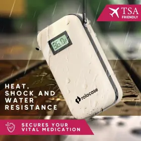 Ictc002 Rolocase Compact Diabetic Insulin Cooler Travel Case Tsa Approved - Cas #2
