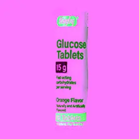 Rugby 880681100004 Glucose Orange Chew 100 Tablets By