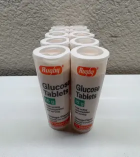 988668 Rugby Glucose Tablets 15g Orange Flavor 10 Count Per Bottle Pack Of New Item