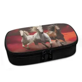Bzt14-2-24 Salabomia Insulin Cooler Travel Case Running Horse Small Diabetic Organizer Portable M #2