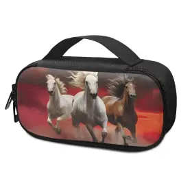 Bzt14-2-24 Salabomia Insulin Cooler Travel Case Running Horse Small Diabetic Organizer Portable M