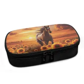 Bzt14-2-25 Salabomia Horse Sunset Diabetic Travel Case Organizer For Insulin Pen And Medication Di #2