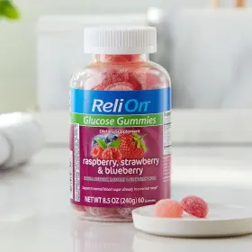 Sams Trade 198715585124 Relion Glucose Gummies Dietary Supplement 60 Ct Tablets Diabetic Su #2