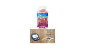 Sams Trade 198715585124 Relion Glucose Gummies Dietary Supplement 60 Ct Tablets Diabetic Su